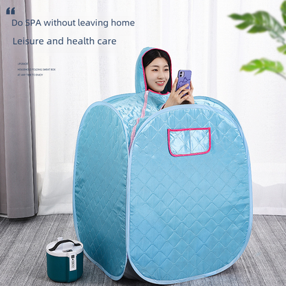 Portable Folding Steam Sauna Box - Home Steam Room and Fumigator, Cross-Border New Product