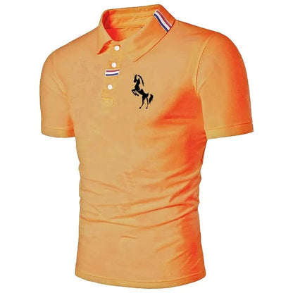 Elevate Your Wardrobe with Our Short Sleeve Polo Shirt for Men