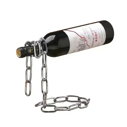 Showcase Your Wine: Single-Bottle Suspension Rack for Sophisticated Display