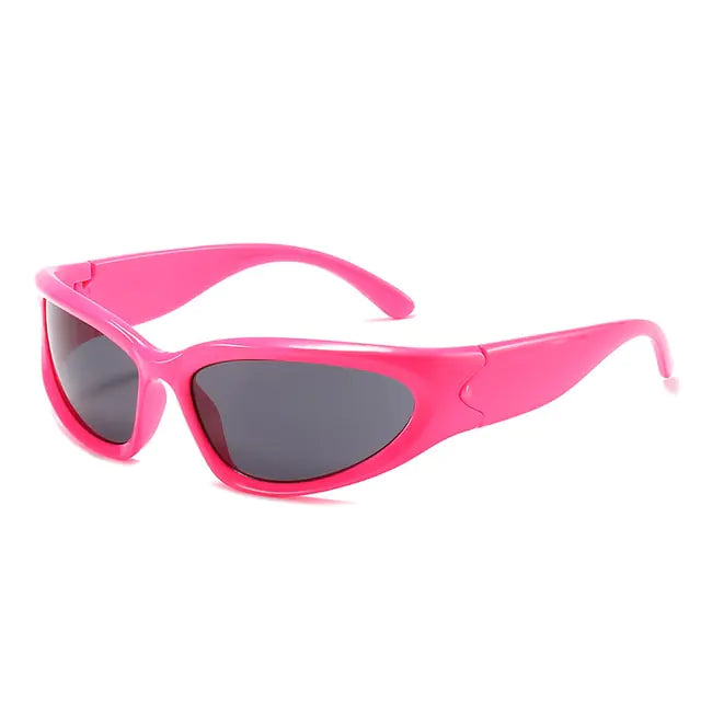 Edgy Elegance: Zonnebril Heren Sunglasses with UV400 Protection