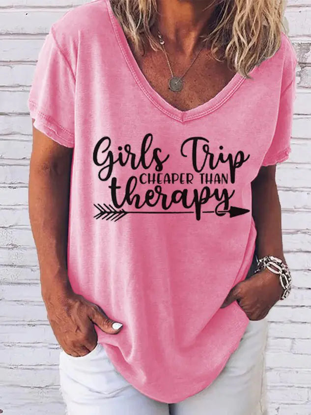 It's Girls' Trip Time! "Girls Trip Therapy" Tee
