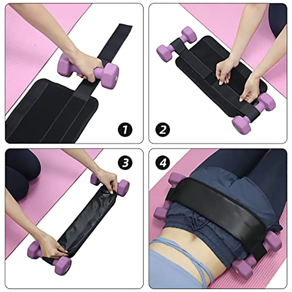 Booty Belt Hip Thrust Pad - Optimize Glute Workouts with Enhanced Comfort and Support