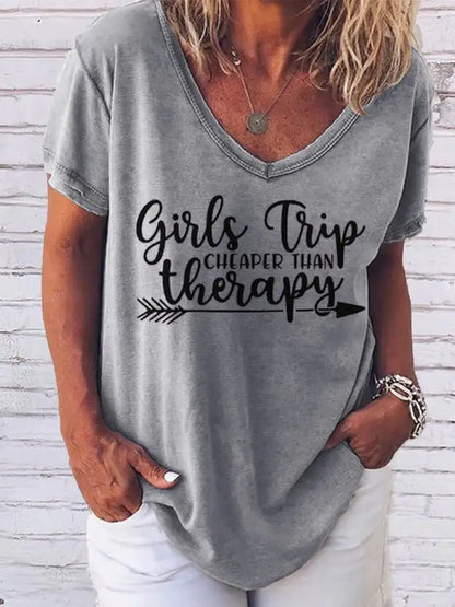 It's Girls' Trip Time! "Girls Trip Therapy" Tee