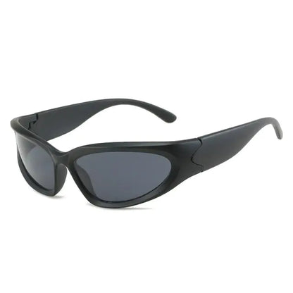 Edgy Elegance: Zonnebril Heren Sunglasses with UV400 Protection