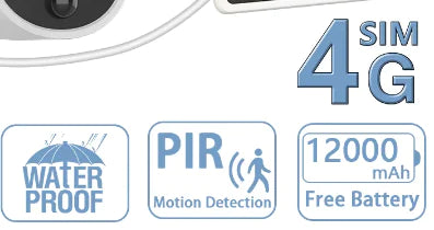 4G Solar Surveillance Camera Waterproof   139.99 THIS WEEK! LIMITED QUANTITY!