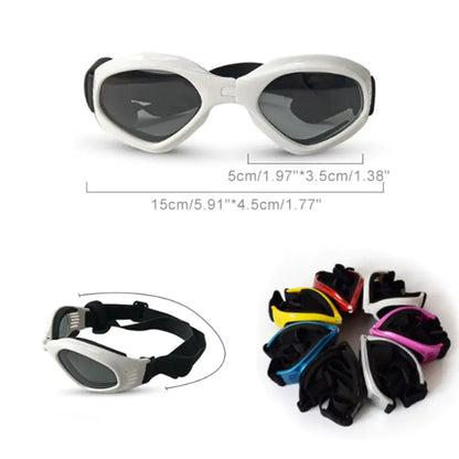 Dog Sunglasses with UV Protection and Windproof Design - Keep Your Furry Friend Comfortable