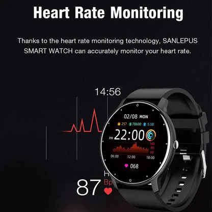 Smart Watch Men Fitness Bracelet - Ultimate Health and Connectivity Hub